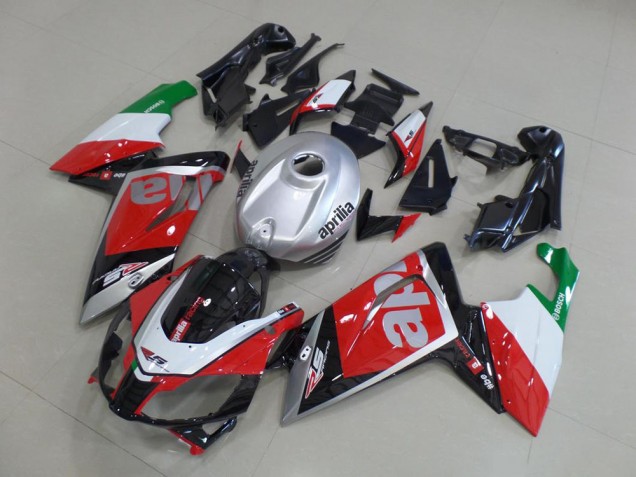 Aprilia RS 125 06-11 Motorrad Verkleidungen - Rot Weiß Schwarz Aprilia RS 125 06-11 Motorrad Verkleidungen - Rot Weiß Schwarz