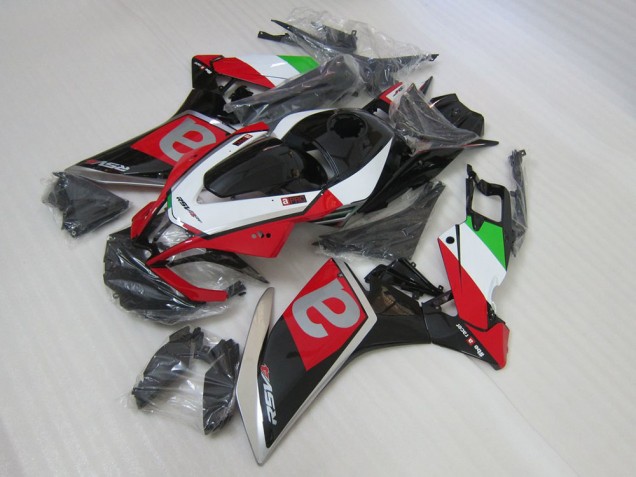 Aprilia RSV4 09-15 Motorrad Vollverkleidung - Schwarz Rot