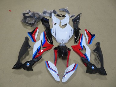 BMW S1000R 17-18 Motorrad Verkleidungen - Weiß Blau Rot Schwarz