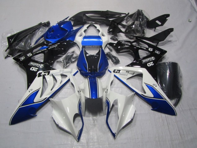 BMW S1000RR 09-14 Motorrad Verkleidungen - Blau Weiß BMW S1000RR 09-14 Motorrad Verkleidungen - Blau Weiß