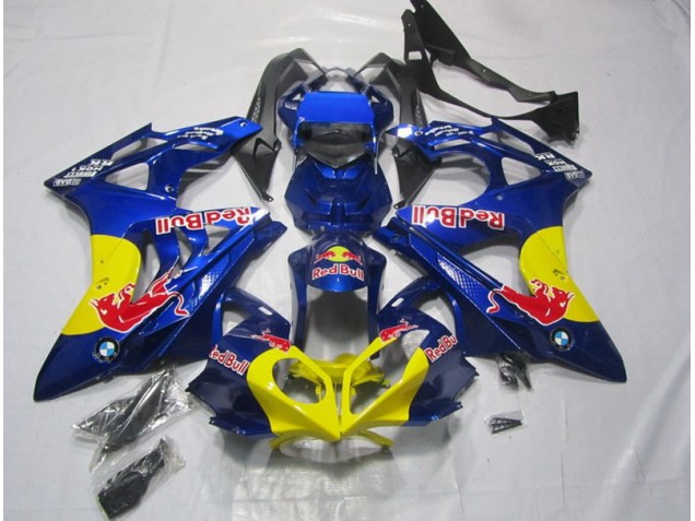 BMW S1000RR 09-14 Motorrad Verkleidungen - Gelb Blau Red Bull BMW S1000RR 09-14 Motorrad Verkleidungen - Gelb Blau Red Bull