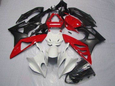 BMW S1000RR 09-14 Motorrad Verkleidungen - Weiß Rot Schwarz