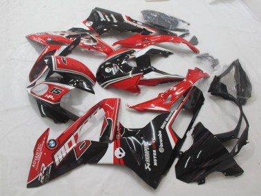 BMW S1000RR 15-18 Motorrad Verkleidungen - Rot Schwarz