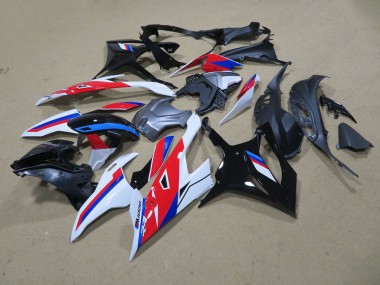 BMW S1000RR 19-21 Motorrad Verkleidungen - Schwarz Weiß Rot Blau