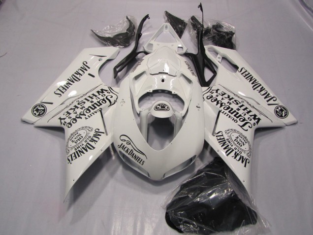 Ducati 1098 07-14 Motorrad Verkleidungen - Weiß Jack Daniels Ducati 1098 07-14 Motorrad Verkleidungen - Weiß Jack Daniels