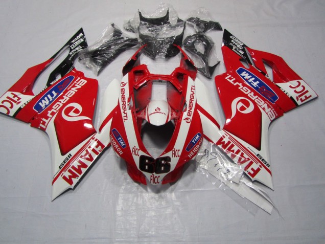 Ducati 1199 11-14 Motorrad Verkleidungen - Rot FIAMM FICC Ducati 1199 11-14 Motorrad Verkleidungen - Rot FIAMM FICC