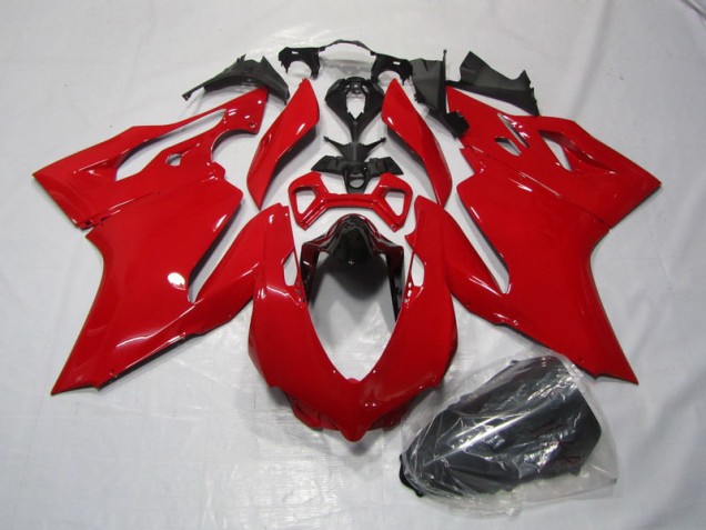 Ducati 1199 11-14 Motorrad Verkleidungen - Rot Ducati 1199 11-14 Motorrad Verkleidungen - Rot