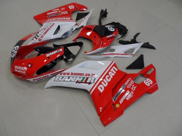 Ducati 848 1098 1198 07-14 Motorrad Verkleidungen - Orange Banner 69 Ducati 848 1098 1198 07-14 Motorrad Verkleidungen - Orange Banner 69