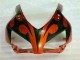 Honda CBR 1000 RR 04-05 Motorrad Verkleidung - Orange Schwarz Honda CBR 1000 RR 04-05 Motorrad Verkleidung - Orange Schwarz