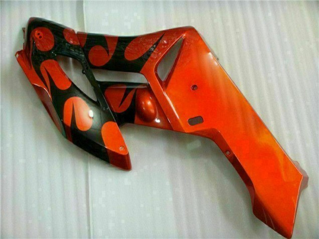 Honda CBR 1000 RR 04-05 Motorrad Verkleidung - Orange Schwarz Honda CBR 1000 RR 04-05 Motorrad Verkleidung - Orange Schwarz
