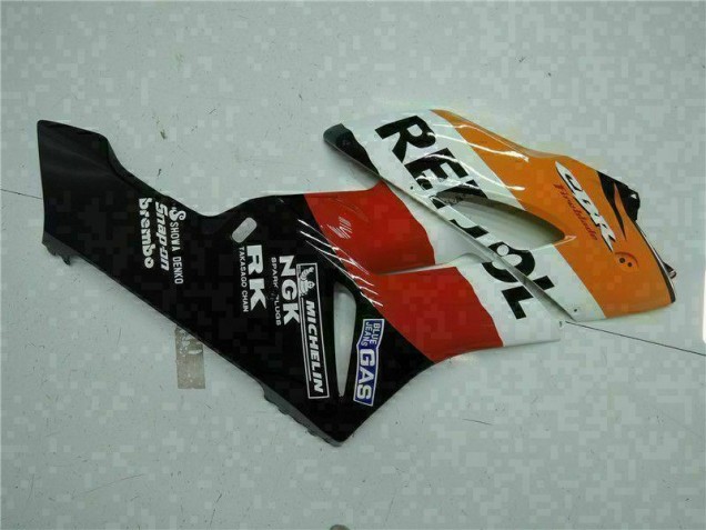 Honda CBR 1000 RR 04-05 Motorrad Verkleidung - Orange Schwarz Repsol Honda CBR 1000 RR 04-05 Motorrad Verkleidung - Orange Schwarz Repsol