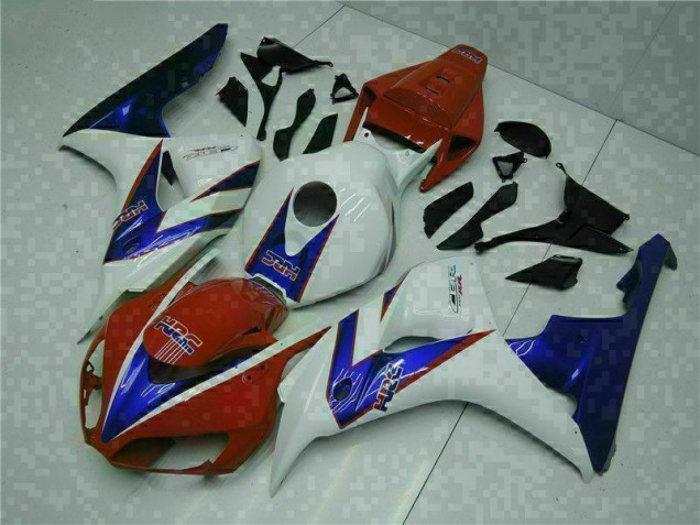 Honda CBR 1000 RR 04-05 Motorrad Verkleidung - Rot Weiß Honda CBR 1000 RR 04-05 Motorrad Verkleidung - Rot Weiß