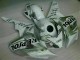 Honda CBR 1000 RR 04-05 Motorrad Verkleidung - Silber Repsol Honda CBR 1000 RR 04-05 Motorrad Verkleidung - Silber Repsol