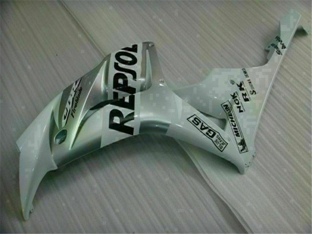 Honda CBR 1000 RR 04-05 Motorrad Verkleidung - Silber Repsol Honda CBR 1000 RR 04-05 Motorrad Verkleidung - Silber Repsol