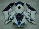 Honda CBR 1000 RR 04-05 Motorrad Verkleidung - Weiß Blau Honda CBR 1000 RR 04-05 Motorrad Verkleidung - Weiß Blau