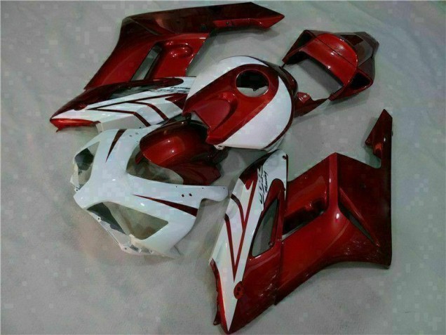 Honda CBR 1000 RR 04-05 Motorrad Verkleidung - Weiß Rot Honda CBR 1000 RR 04-05 Motorrad Verkleidung - Weiß Rot