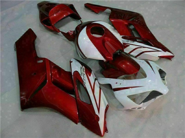 Honda CBR 1000 RR 04-05 Motorrad Verkleidung - Weiß Rot Honda CBR 1000 RR 04-05 Motorrad Verkleidung - Weiß Rot