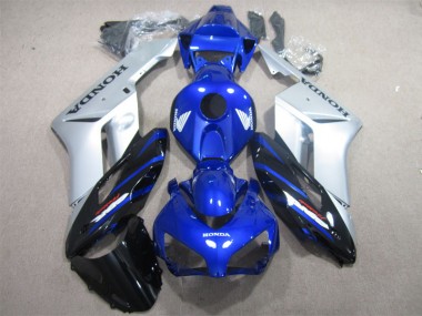 Honda CBR 1000 RR 04-05 Motorrad Verkleidungen - Blau Silber Schwarz