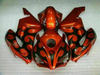 Honda CBR 1000 RR 04-05 Motorrad Verkleidungen - Braun Schwarz