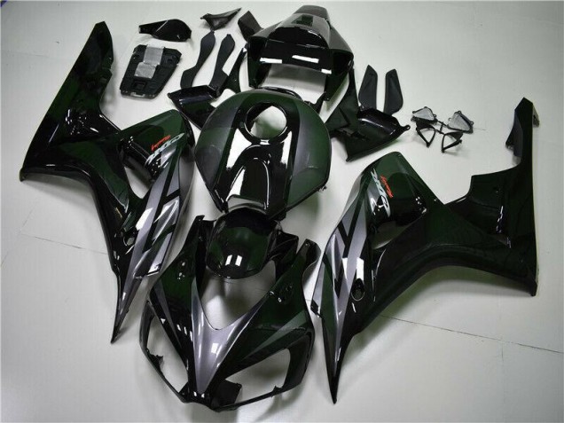 Honda CBR 1000 RR 04-05 Motorrad Verkleidungen - Grau Schwarz Honda CBR 1000 RR 04-05 Motorrad Verkleidungen - Grau Schwarz