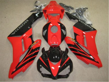 Honda CBR 1000 RR 04-05 Motorrad Verkleidungen - Rot Schwarz Fireblade