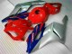 Honda CBR 1000 RR 04-05 Motorrad Verkleidungen - Rot Silber Blau Honda CBR 1000 RR 04-05 Motorrad Verkleidungen - Rot Silber Blau
