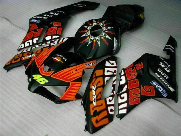 Honda CBR 1000 RR 04-05 Motorrad Verkleidungen - Schwarz Orange Honda CBR 1000 RR 04-05 Motorrad Verkleidungen - Schwarz Orange