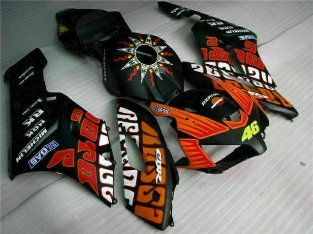 Honda CBR 1000 RR 04-05 Motorrad Verkleidungen - Schwarz Orange Honda CBR 1000 RR 04-05 Motorrad Verkleidungen - Schwarz Orange