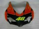 Honda CBR 1000 RR 04-05 Motorrad Verkleidungen - Schwarz Orange Honda CBR 1000 RR 04-05 Motorrad Verkleidungen - Schwarz Orange