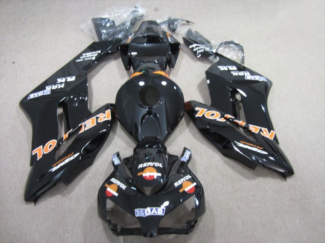 Honda CBR 1000 RR 04-05 Motorrad Verkleidungen - Schwarz Orange Repsol Honda CBR 1000 RR 04-05 Motorrad Verkleidungen - Schwarz Orange Repsol
