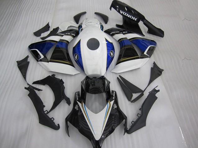 Honda CBR 1000 RR 04-05 Motorrad Verkleidungen - Schwarz Weiß Blau Honda CBR 1000 RR 04-05 Motorrad Verkleidungen - Schwarz Weiß Blau