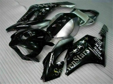 Honda CBR 1000 RR 04-05 Motorrad Verkleidungen - Schwarze SevenStars