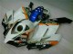 Honda CBR 1000 RR 04-05 Motorrad Verkleidungen - Weiß Blau Honda CBR 1000 RR 04-05 Motorrad Verkleidungen - Weiß Blau