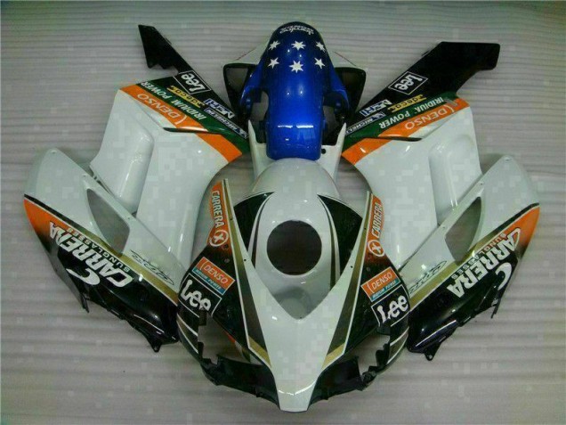 Honda CBR 1000 RR 04-05 Motorrad Verkleidungen - Weiß Blau Honda CBR 1000 RR 04-05 Motorrad Verkleidungen - Weiß Blau