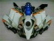 Honda CBR 1000 RR 04-05 Motorrad Verkleidungen - Weiß Blau Honda CBR 1000 RR 04-05 Motorrad Verkleidungen - Weiß Blau
