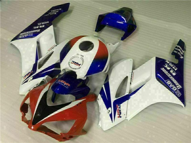 Honda CBR 1000 RR 04-05 Motorrad Verkleidungen - Weiß Blau Rot Honda CBR 1000 RR 04-05 Motorrad Verkleidungen - Weiß Blau Rot