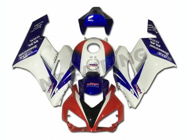 Honda CBR 1000 RR 04-05 Motorrad Verkleidungen - Weiß Blau Rot