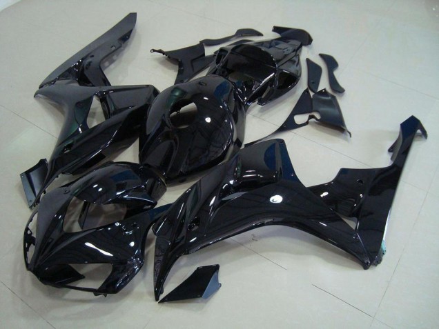 Honda CBR 1000 RR 06-07 Motorrad Verkleidung - Glänzend Schwarz Honda CBR 1000 RR 06-07 Motorrad Verkleidung - Glänzend Schwarz