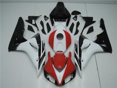 Honda CBR 1000 RR 06-07 Motorrad Verkleidung - Rot Weiß Schwarz
