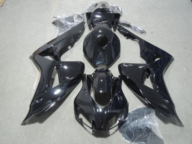 Honda CBR 1000 RR 06-07 Motorrad Verkleidung - Schwarz Honda CBR 1000 RR 06-07 Motorrad Verkleidung - Schwarz