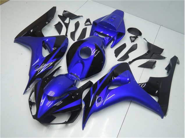 Honda CBR 1000 RR 06-07 Motorrad Verkleidungen - Blau Schwarz Honda CBR 1000 RR 06-07 Motorrad Verkleidungen - Blau Schwarz