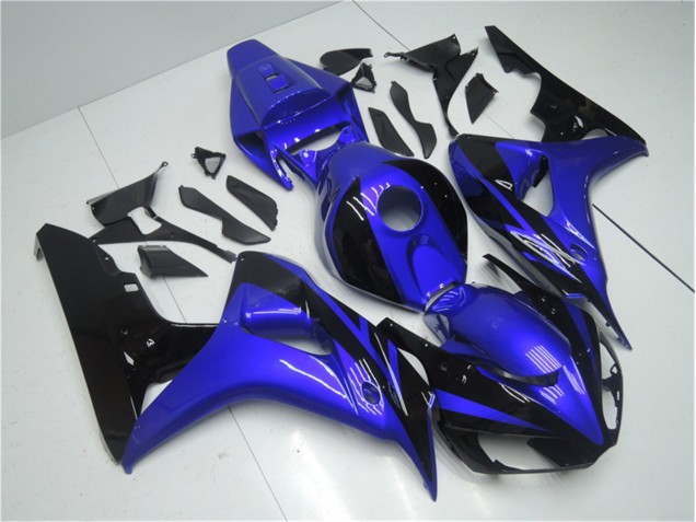 Honda CBR 1000 RR 06-07 Motorrad Verkleidungen - Blau Schwarz Honda CBR 1000 RR 06-07 Motorrad Verkleidungen - Blau Schwarz