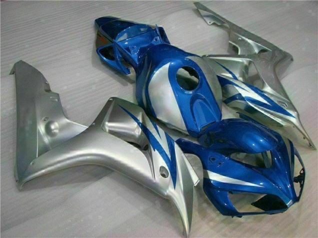 Honda CBR 1000 RR 06-07 Motorrad Verkleidungen - Blau Silber Honda CBR 1000 RR 06-07 Motorrad Verkleidungen - Blau Silber