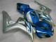 Honda CBR 1000 RR 06-07 Motorrad Verkleidungen - Blau Silber Honda CBR 1000 RR 06-07 Motorrad Verkleidungen - Blau Silber
