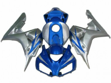 Honda CBR 1000 RR 06-07 Motorrad Verkleidungen - Blau Silber