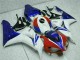 Honda CBR 1000 RR 06-07 Motorrad Verkleidungen - Blau Weiß Honda CBR 1000 RR 06-07 Motorrad Verkleidungen - Blau Weiß