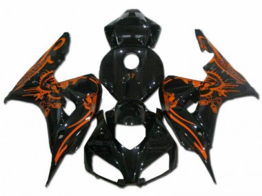 Honda CBR 1000 RR 06-07 Motorrad Verkleidungen - Braun Schwarz