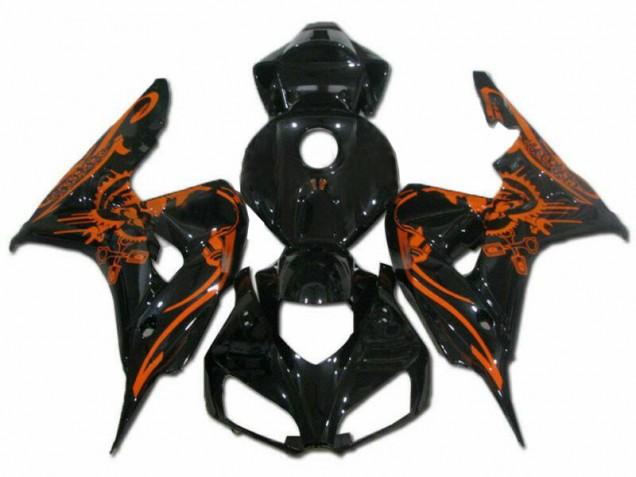 Honda CBR 1000 RR 06-07 Motorrad Verkleidungen - Braun Schwarz Honda CBR 1000 RR 06-07 Motorrad Verkleidungen - Braun Schwarz