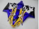 Honda CBR 1000 RR 06-07 Motorrad Verkleidungen - Gelb Blau Honda CBR 1000 RR 06-07 Motorrad Verkleidungen - Gelb Blau