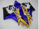 Honda CBR 1000 RR 06-07 Motorrad Verkleidungen - Gelb Blau Honda CBR 1000 RR 06-07 Motorrad Verkleidungen - Gelb Blau